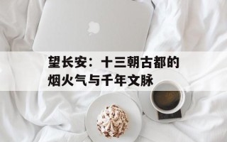 望长安：十三朝古都的烟火气与千年文脉