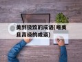 美到极致的成语(唯美且高级的成语)