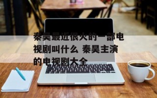 秦昊最近很火的一部电视剧叫什么 秦昊主演的电视剧大全