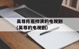 吴尊陈嘉桦演的电视剧(吴尊的电视剧)