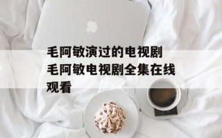 毛阿敏演过的电视剧 毛阿敏电视剧全集在线观看