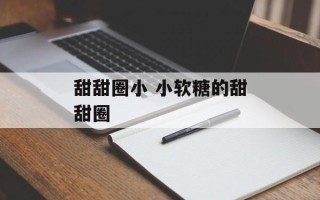 甜甜圈小 小软糖的甜甜圈