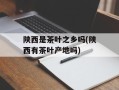 陕西是茶叶之乡吗(陕西有茶叶产地吗)
