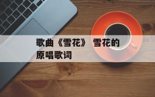 歌曲《雪花》 雪花的原唱歌词