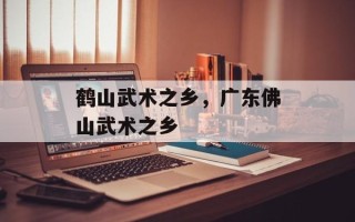 鹤山武术之乡，广东佛山武术之乡
