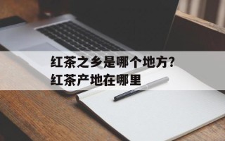 红茶之乡是哪个地方？红茶产地在哪里