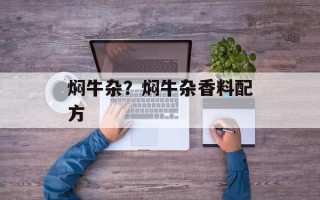 焖牛杂？焖牛杂香料配方
