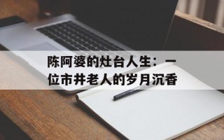 陈阿婆的灶台人生：一位市井老人的岁月沉香