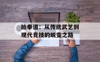 跆拳道：从传统武艺到现代竞技的蜕变之路