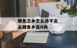 鲤鱼之乡怎么进不去 去鲤鱼乡高H肉