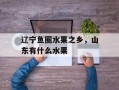 辽宁鱼圈水果之乡，山东有什么水果