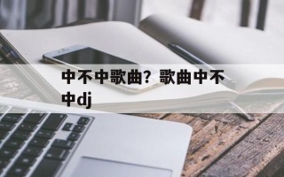中不中歌曲？歌曲中不中dj