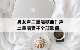 男女声二重唱歌曲？声二重唱妻子全部歌词