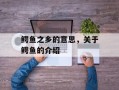 鳄鱼之乡的意思，关于鳄鱼的介绍