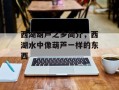 西湖葫芦之乡简介，西湖水中像葫芦一样的东西