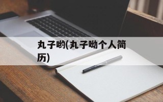 丸子哟(丸子呦个人简历)