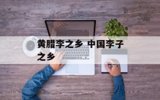 黄腊李之乡 中国李子之乡
