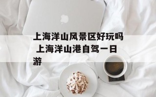 上海洋山风景区好玩吗 上海洋山港自驾一日游