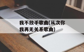 我不放手歌曲(从次你我再无关系歌曲)