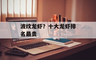 波纹龙虾？十大龙虾排名最贵