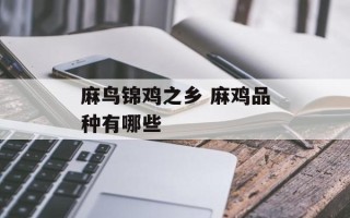 麻鸟锦鸡之乡 麻鸡品种有哪些