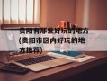 贵阳有那些好玩的地方(贵阳市区内好玩的地方推荐)