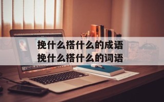 挽什么搭什么的成语 挽什么搭什么的词语