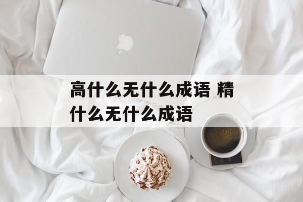 高什么无什么成语 精什么无什么成语-第1张图片-