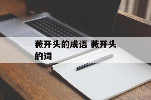 薇开头的成语 薇开头的词-第1张图片-