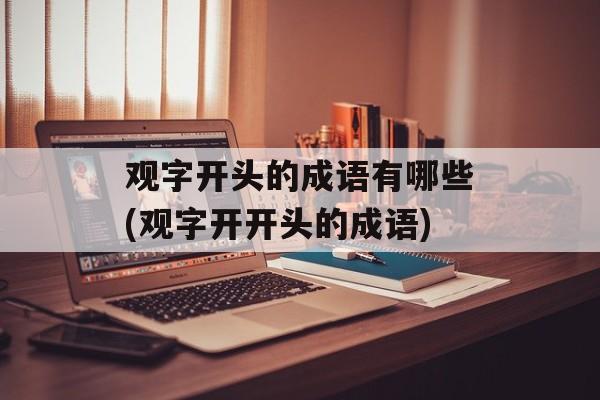 观字开头的成语有哪些(观字开开头的成语)-第1张图片-