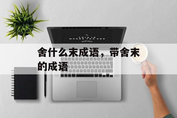 舍什么末成语，带舍末的成语-第1张图片-