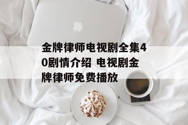 金牌律师电视剧全集40剧情介绍 电视剧金牌律师免费播放-第1张图片-