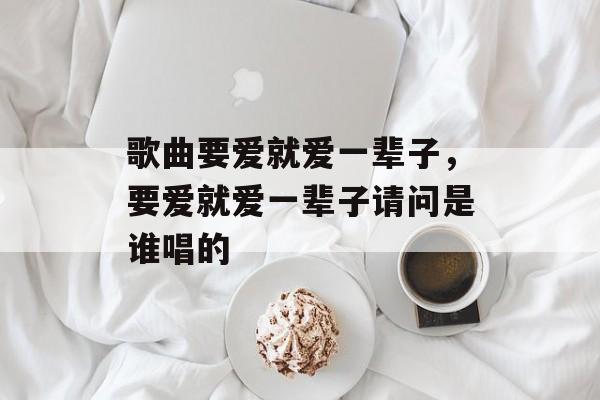 歌曲要爱就爱一辈子，要爱就爱一辈子请问是谁唱的-第1张图片-