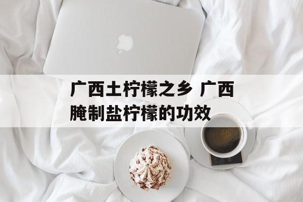 广西土柠檬之乡 广西腌制盐柠檬的功效-第1张图片-